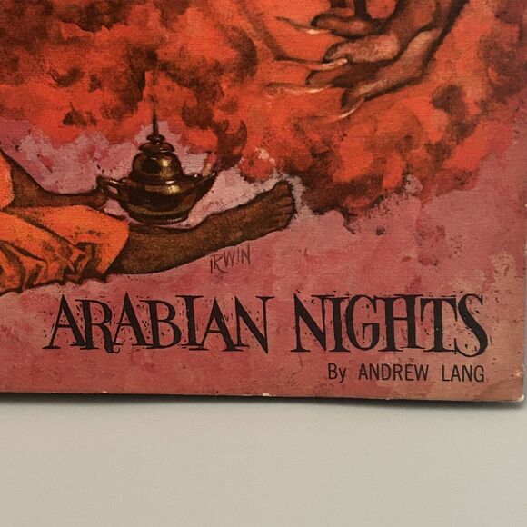 Arabian Nights by Andrew Lang Educator Classic Library 1968 Hardcover Book - Picture 2 of 16